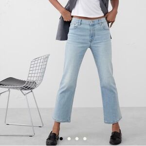 BANANA REPUBLIC High Rise Bootcut Cropped Jeans